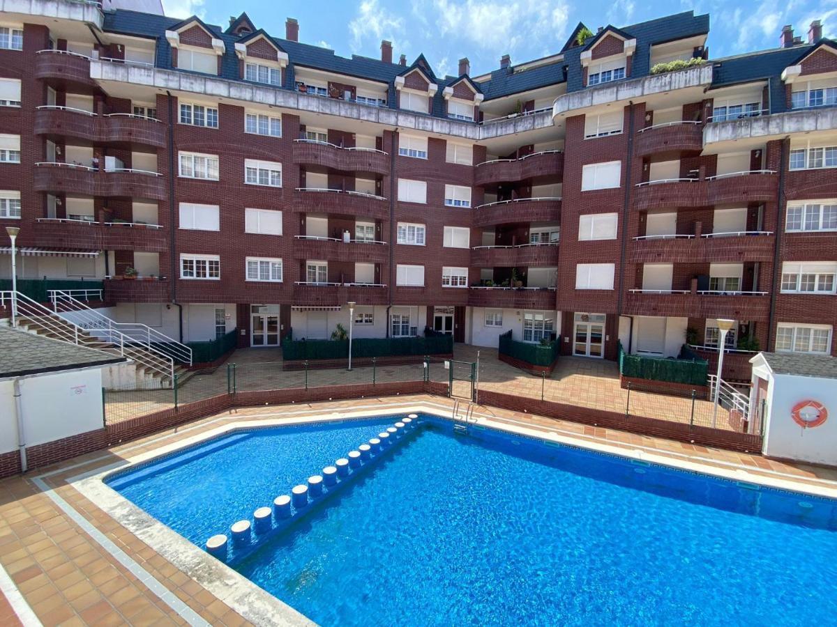 Paraiso Soleado: Piso Con Terraza, Piscina Y Garaje A 5 Min De Playa Castro Urdiales Exteriör bild